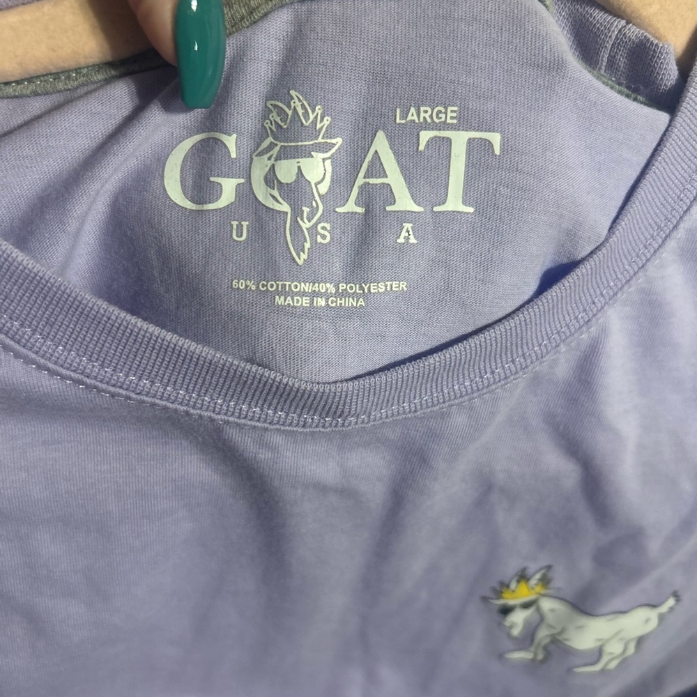 GOAT USA Purple Graphic Tee